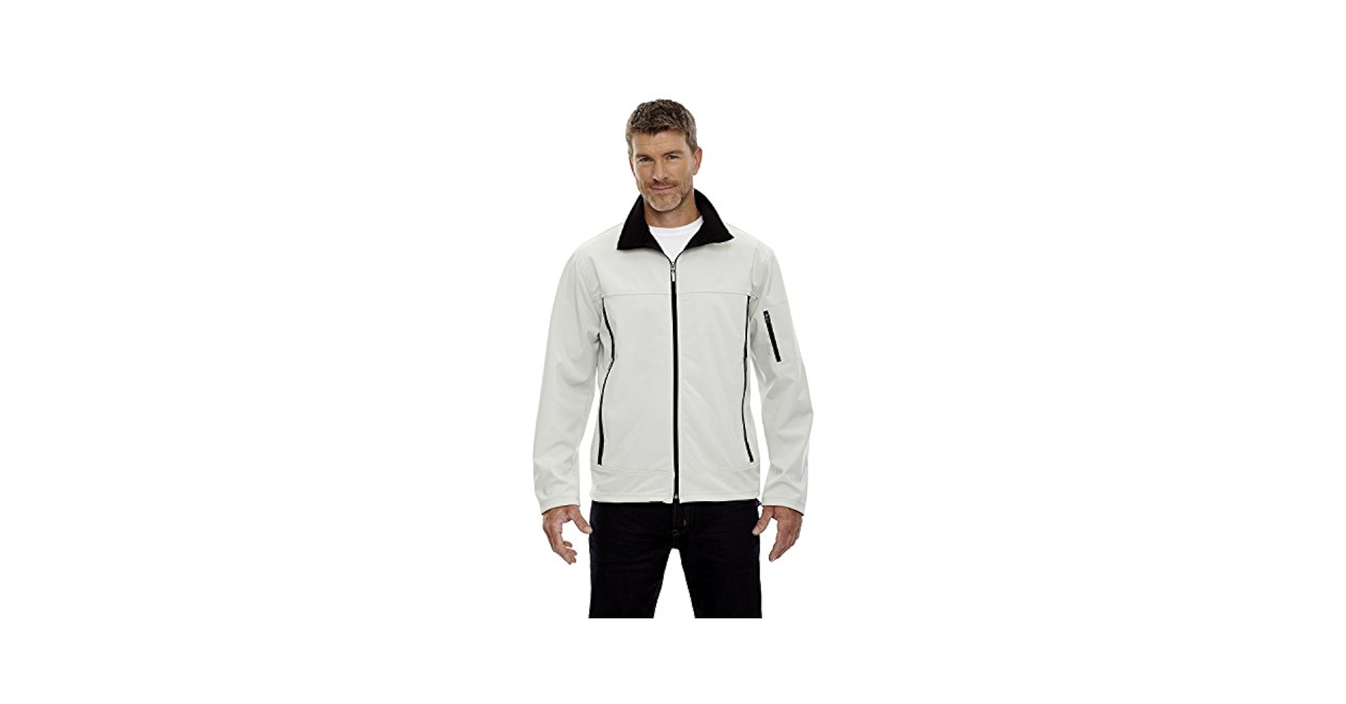 Men's Three-Layer Fleece Bonded Performance Soft Shell