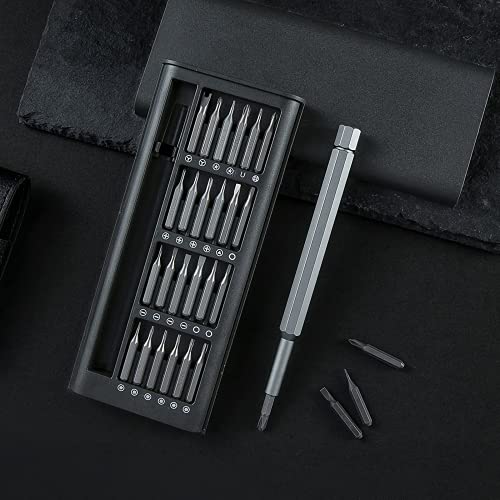 24 In 1 Precision Screwdriver Set, Multifunction Magnetic Driver Bit Set, Pocket Screwdriver Tool Set, Mini Screwdriver Kit, Repair Tool Kit For Electronics, Tablet, Cellphone #TOP7