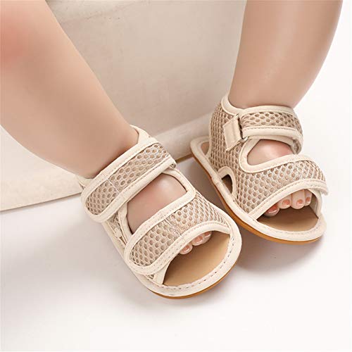 E-Fak Baby Boys Girls Summer Sandals Closed-Toe Non-Slip Rubber Sole Toddler Infant First Walker Shoes thumb #1