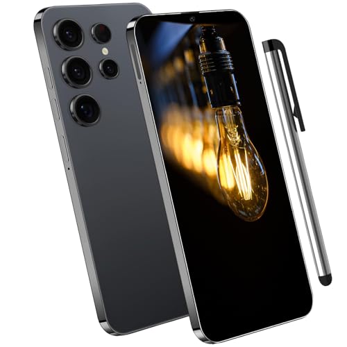 luckeu I25 Ultra Unlocked Cell Phone, Built in Pen Android 14 6800mAh All-Day Battery 128GB ROM 4GB Unlocked Smartphone, 6.3