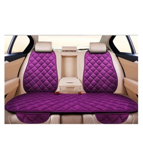 Housse de protection pour siège arrière auto 3 pièces violettes