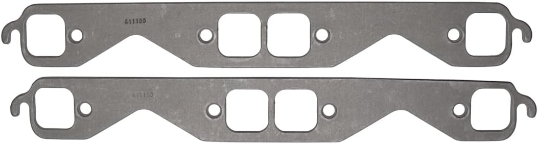 SCE GasketsSCE Exhaust Header/Manifold Gasket, 1.450 x 1.440 in Square Port, 0.150 in Thick, Graphite, Pair