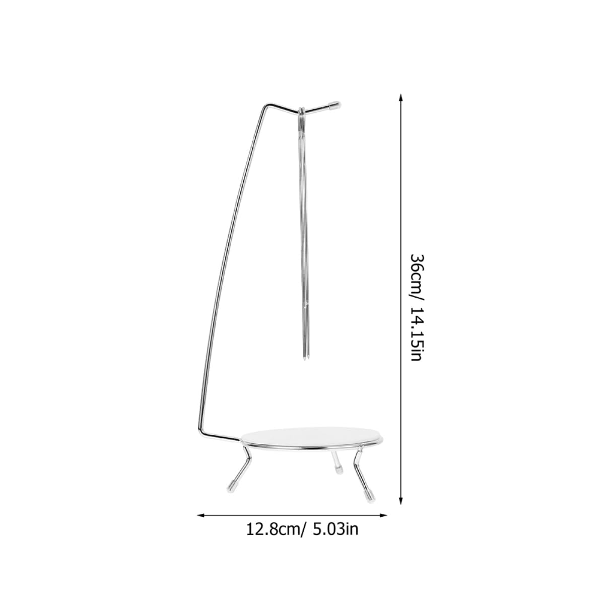 STOBAZA 2Sets Stainless Steel Kebab Skewer Rack Bbq Hanger for Grilling Various Foods Easy to Carry and Stable Skewer Holder for Backyard Bbqs Camping