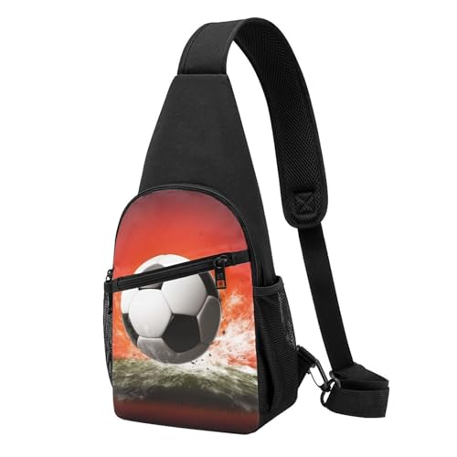 Sac à dos à bandoulière robuste et élégant pour le football et la randonnée