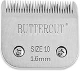 Geib Buttercut Stainless Steel Dog Clipper Blade, Size-10, 1/16-Inch Cut Length