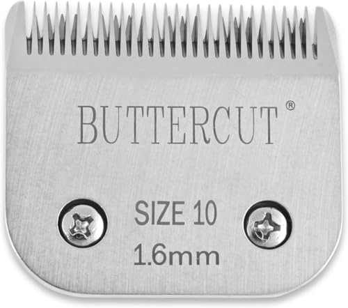 Geib Buttercut Stainless Steel Dog Clipper Blade, Size-10, 1/16-Inch Cut Length