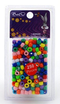 Bolo Round Beads Assorted (Pack of 250)