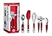 Price comparison product image KitchenAid 5 Piece Gadget Set Red
