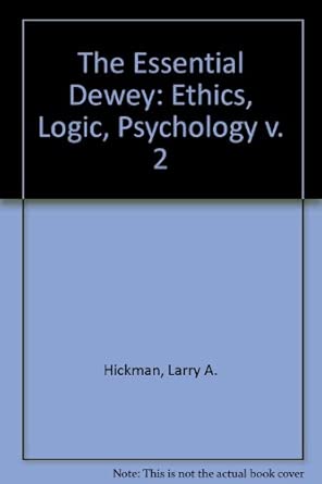 Ethics, Logic, Psychology (v. 2) book cover