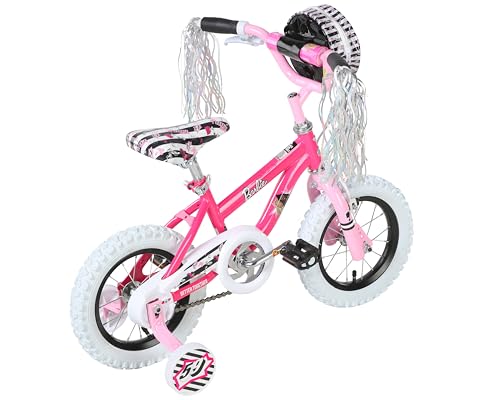 Dynacraft Barbie Bicicleta de 30 cm para meninas de 3 a 5 anos