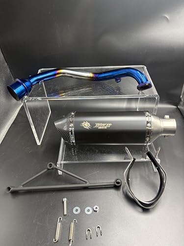 lcw GY6 Muffler Exhaust125cc 150cc 200cc Scooter Moped...