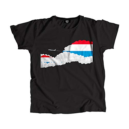 T-shirt Luxembourg vol avion pour votre prochain voyage