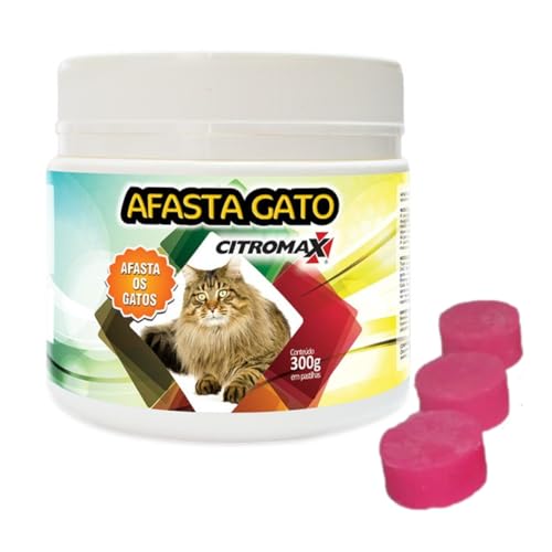Afasta Gato e Gambas Espanta Repele de forma natural do quintal telhado muro pote com 300g produto e