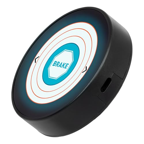 CURT 52224 Replacement Bullseye Wireless Monitor for RVibrake 4, 2.1" Touchscreen, Manual Braking Button, Real-Time Alerts, Wireless Flat Tow Brake Display, Battery Charging Status by CURT - Image 3