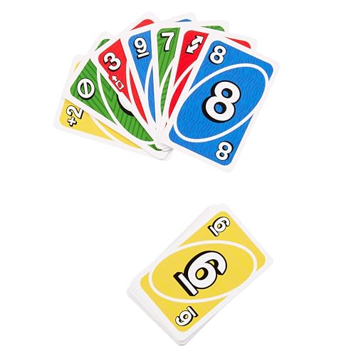 Mattel Games UNO Teams Kartenspiele für Kinder, Erwachsene und Familienabende, Partys und Reisen mit Sonderregeln für das Spielen in Zweierteams, HXT58 – Bild 7