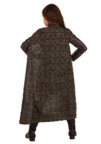 Disfraz Completo de Guerrera Medieval Invierno para Niñas miniatura 3