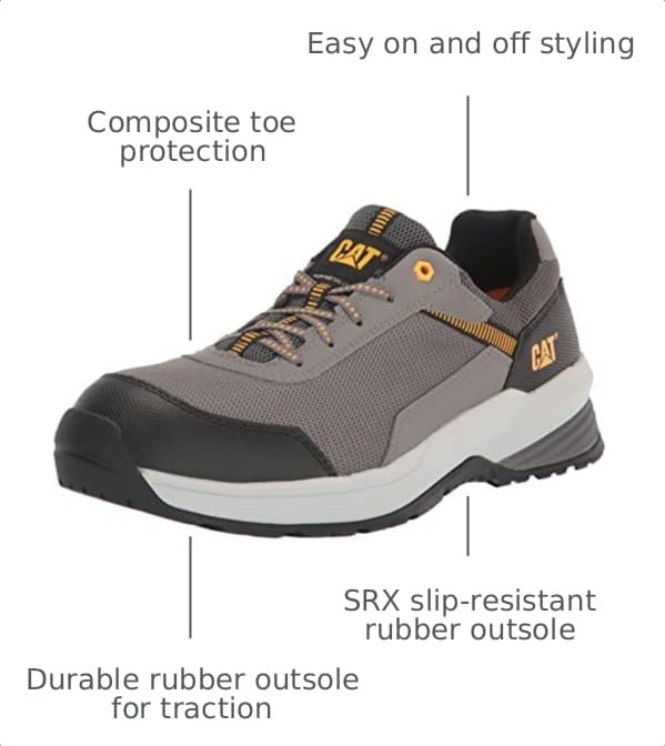 Image of CAT Footwear Mens Streamline 2.0 Mesh Composite Toe Work Shoe