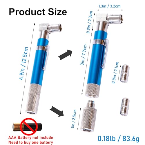 Image of Coaxial Pocket Toner Pocket Continuity Tester,with Coaxial Cable Crimper Kit,and Toner with Light&Buzzer Voltage Toner and Barrel Connector Bundle for Testing Coax Cable, RG6, RG59, CATV Wire Tracer