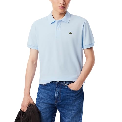 Polo Lacoste modèle homme coupe classique L.12.12 l'élégance du style rainuré