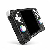 Acogedor 2025年新型レトロハンドヘルドゲーム機、4.0インチIPSスクリーンレトロゲーム機、4000mAhバッテリー搭載ポータブルポケットミニアーケード、パワフルなパフォーマンス、誕生日プレゼントに最適 (64GB)