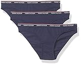 Nicht zutreffend. Tommy Hilfiger Damen 3P Bikini Taillenslip, Blau (Navy Blazer/Navy Blazer/Navy Blazer 416), No Aplica (Herstellergröße: XS)
