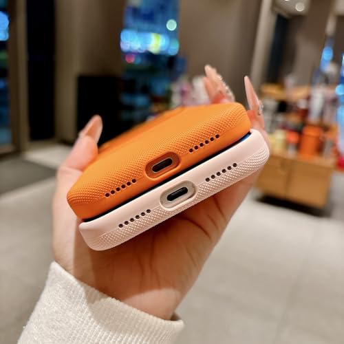 Coque silicone pour iPhone 16 Pro Max antichoc et magnétique bleue - 6