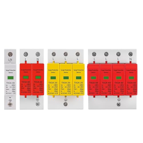 Dispositif de protection contre les surtensions AC SPD 3P 20KA 40KA 385V basse tension