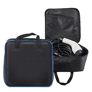 VEVOR Level 2 Portable EV Charger, 32 Amp 240V, Electric Vehicle Charger with 28 ft Charging Cable NEMA 10-30P Plug, 16/20/24/32A Adjustable Current Plug-in Home EV Charging Station for SAE J1772 EVs