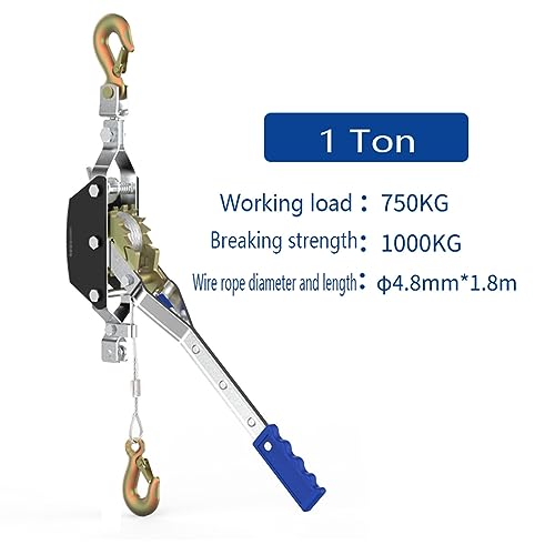 Extractor de potencia de 4000 lb, cabrestante manual de acero 3