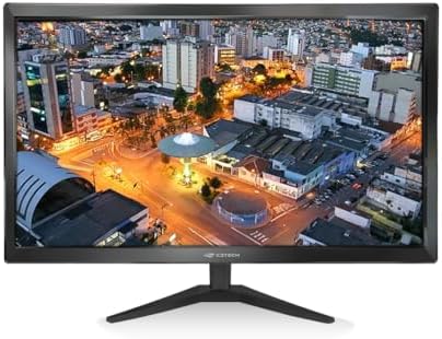 C3Tech Monitor LED 24 Polegadas MR-240 anti-reflexo, funções para...