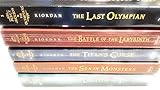 Percy Jackson and the Olympians Collection Rick Riordan 5 Books Set (Last Olympian, The Titans Curse, The Battle of the Labyrinth, The Sea of Monsters, The Lightning Thief)