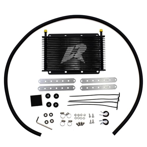 Refroidisseur de transmission automatique radiateur d'huile en aluminium universel 25 rangées