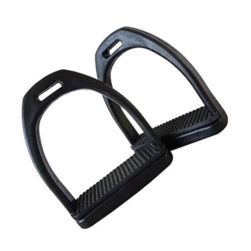 Étrier équitation antichoc avec plancher plastique remplaçable