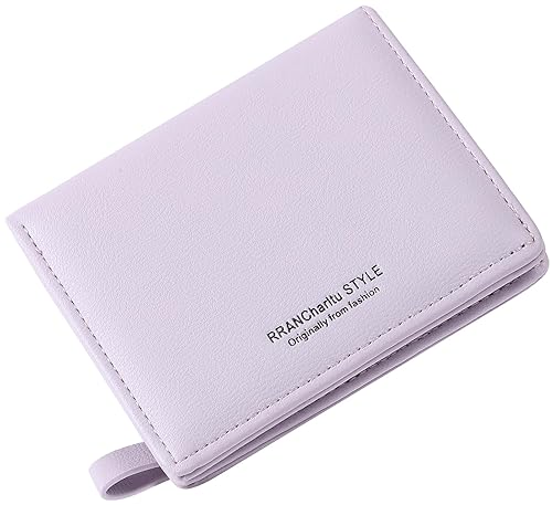 Image of RRANCharltu Small Purses for Women,Card Wallet for Women, Light Purple