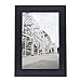 Golden State Art, Black Photo Wood Collage Frame with Real Glass (4x6)