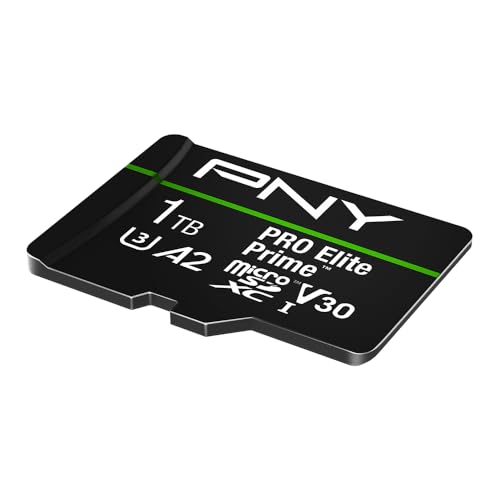 Image of PNY 1TB PRO Elite Prime C10 U3 V30 A2 microSDXC Flash Memory Card