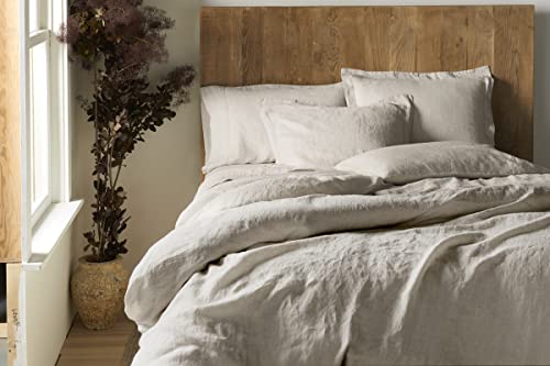 Coyuchi Capa de cambraia de linho orgânico (padrão, natural)