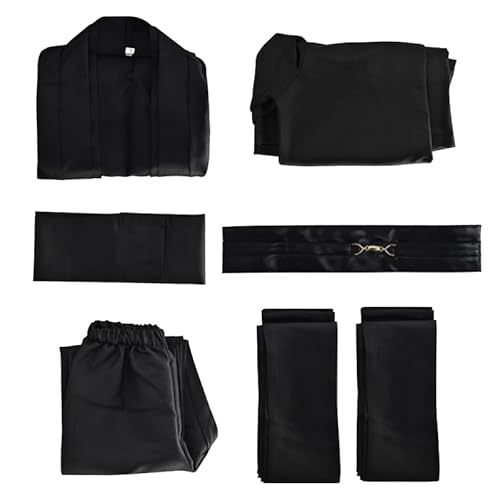 Cosxingyi Kids Boys Costume Robe Cloak With Hood Tunic Belt Pants Set Halloween Cosplay Outfit 6 Years And Up thumb #3