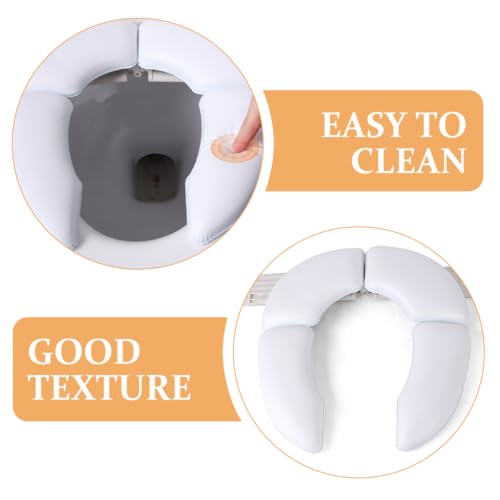 Siège de toilette pour tout-petit portable en PP blanc pour voyage