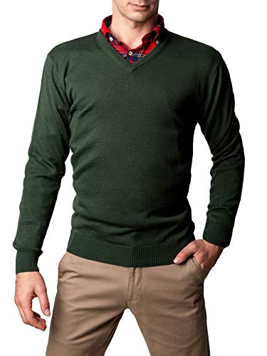 Dipuman Basico Caballero Liso con Cuello Pico (XXL, Botella) Cover