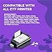 Enlite Premium DTF Ink 1000ML Value Pack, Water-Base Digital Inkjet Ink Refill for Direct to Film Printers with Printhead L1800 L805 R1390 4720 I3200 XP600 DX7 DX5 5113, 6-Pack（2W-1BK-1C-1M-1Y）