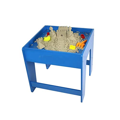 FBITE Mesa de Actividades múltiples para niños, Mesa de Arena, Mesa de Juego de Bloques de construcción para Patio de recreo en casa