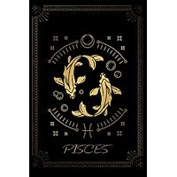 Pisces: Zodiac Journal Pisces, Astrological Sign Blank Notebook | Astrology Dream Journal | Star Sign Manifestation Diary | Best Friend Gift, Pisces Zodiac Gifts For Women, Girls, Kids ...