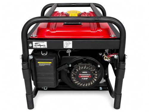 Image of VI POWER GOLD 3 KVA SELF START GENERATOR FOR HOME AND OUTDOOR USE | 3 KW OR 3000 WATT GENSET | PORTABLE PETROL | 1 YEAR WARRANTY
