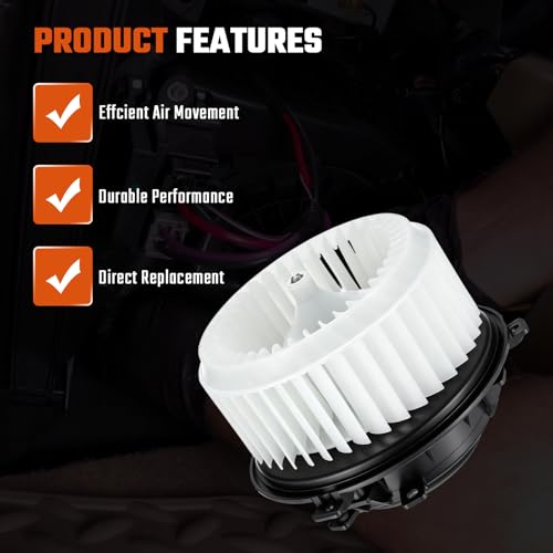 Image of AC Blower Motor with Fan Compatible with Chevrolet Sonic 2012-2020 Compatible with Chevy Trax 2013-2022 fit for Buick Encore 2014-2022 HVAC Heater Blower Motor Replaces 700309 2311839