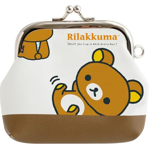 サンエックス(San-X) サンエックスキャラクターズ がま口コインケース リラックマ CK71405 H90×W100×D30mm