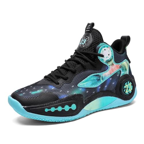 Image of Men's Basketball Shoes Fashion Printed Sneakers