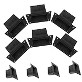 Hemobllo 10stücke Einbuchtgriffe Aus Kunststoff Robuste Lautsprechergehäuse Griffe Platzsparend Langlebig Für Bühnenboxen Und Veranstaltungsausstattung Praktische Zuggriffe Für Einfachen
