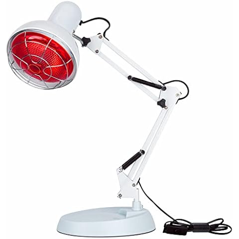 Infrared Lamp, Near Infrared Red Light Therapy Heat Lamp with Stand for Relieve Body Joint Pain and Muscle Aches Infrared Light Portable Home Use Cover