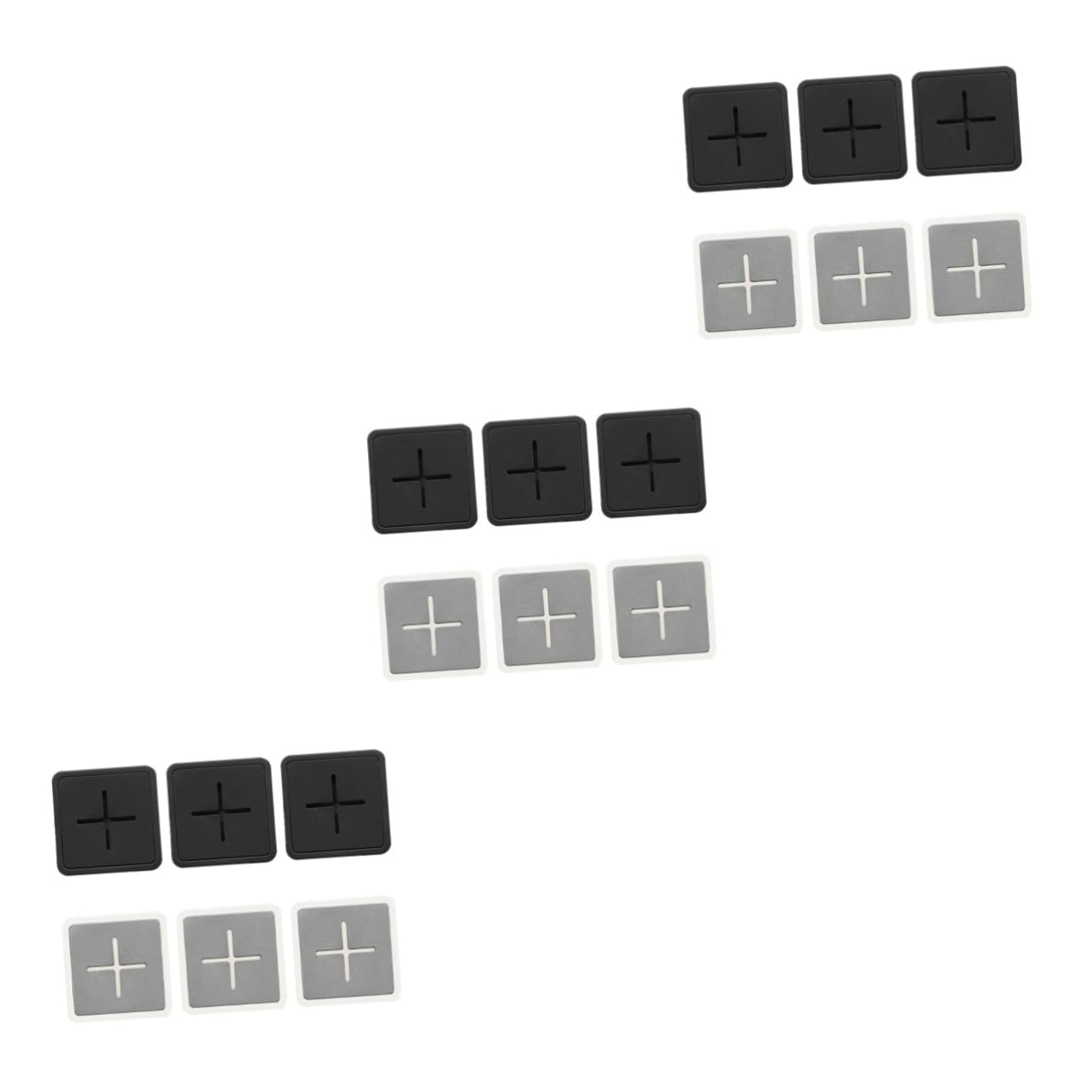 Angoily 18piezas Ganchos Adhesivos Para Toallas De Cocina y Baño Soporte De Pared De Diseño Instalación Sin Taladro Para Organizar Toallas El